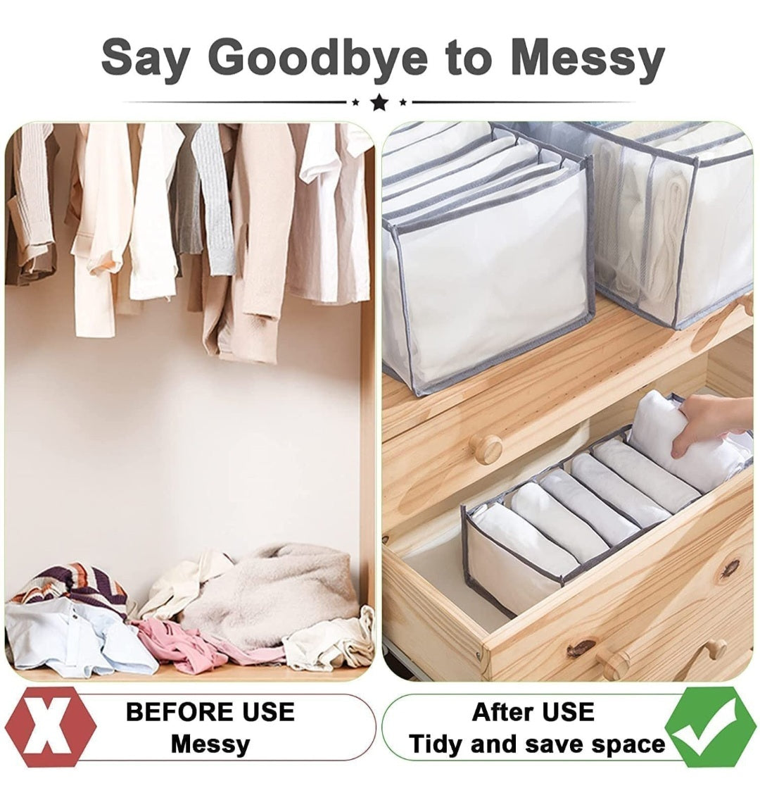 7 Compartment Cloth Organizer