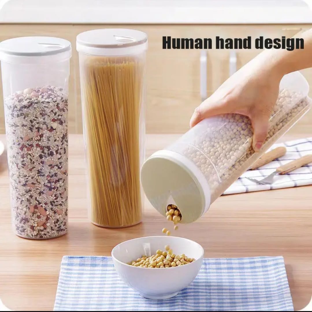 Storage Container with Measuring Cup