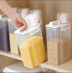 Storage Container with Measuring Cup